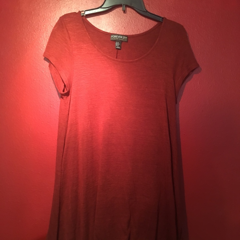 Red Plus Size Dress